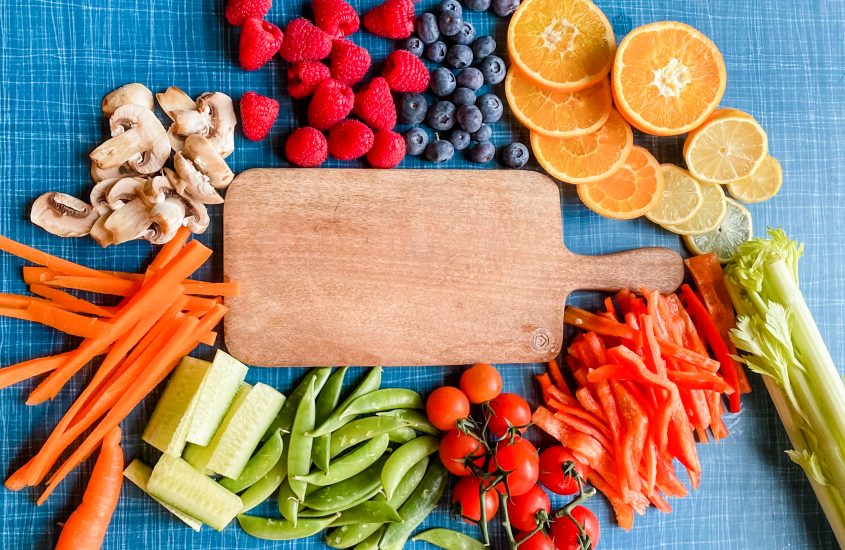 wooden chopping board