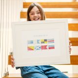 sailing flags print